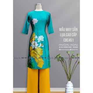 Áo Dài Cách Tân Lụa Cao Cấp CBC451